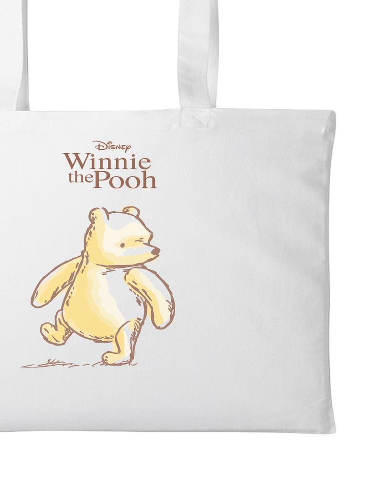 Brands In White Disney Winnie The Pooh Bear Bag - Image 2 of 2