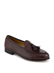 Marrón - Mocasines de vestir de piel con borlas Camillo de Jones Bootmaker - Imagen 2 de 5