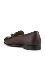 Marrón - Mocasines de vestir de piel con borlas Camillo de Jones Bootmaker - Imagen 3 de 5