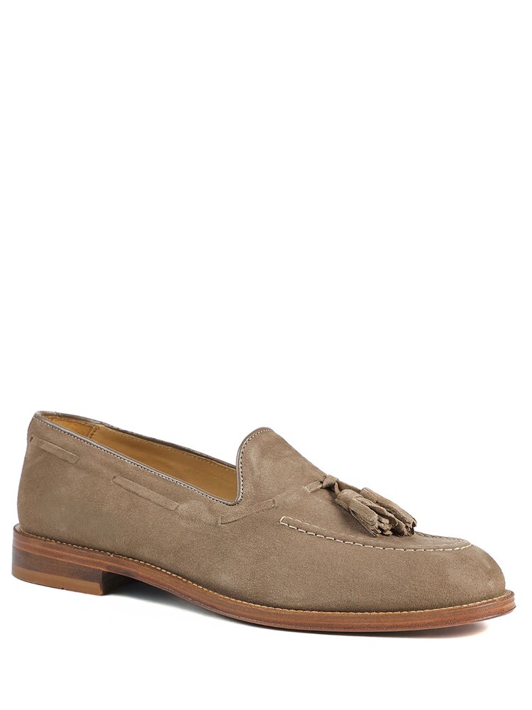 Jones Bootmaker Natural Corsino Smart Leather Loafers - Image 1 of 5