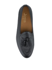 Negro - Mocasines de vestir de piel con borlas Camillo de Jones Bootmaker - Imagen 4 de 5