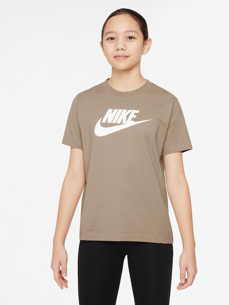 Nike – Futura – T-Shirt aus 100 % Baumwolle - Bild 1 von 3