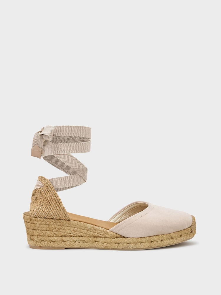 Crew Clothing Ankle Tie Espadrille Wedges - Εικόνα 2 από 4 Crew Clothing Ankle Tie Espadrille Wedges - Εικόνα 2 από 4