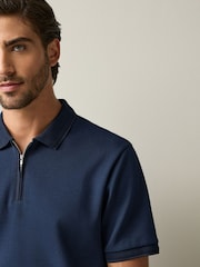 Қара көк - Motionflex Soft Polo Shirt - 7суретінің 4 суреті