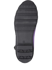 Mountain Warehouse Blue Mid Height Womens Printed Rubber Waterproof Wellies - Image 5 of 6
