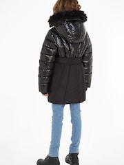 Calvin Klein Kids Belted Puffer Coat - Image 2 of 6