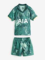 Nike Green Jr. Tottenham Hotspur FC 24/25 Third Stadium 3 Piece Football Kit - Image 14 of 17