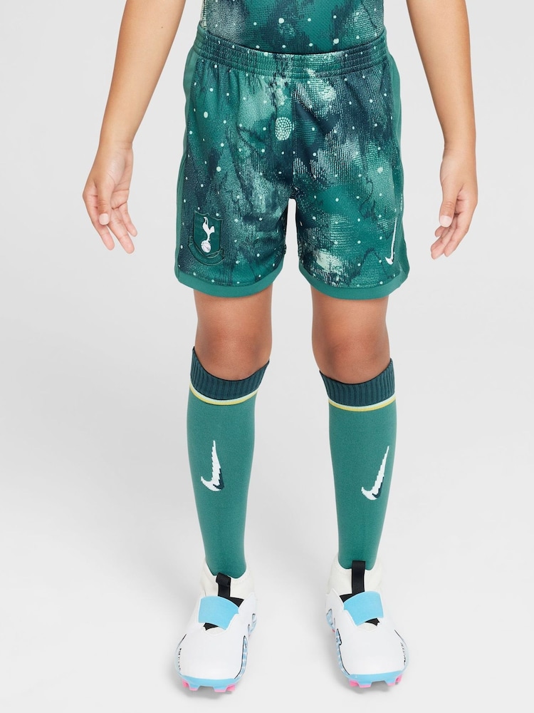 Nike Green Jr. Tottenham Hotspur FC 24/25 Third Stadium 3 Piece Football Kit - Image 4 of 17
