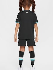 Nike Black Liverpool FC 24/25 Football Kit 3 Piece - Image 2 of 17