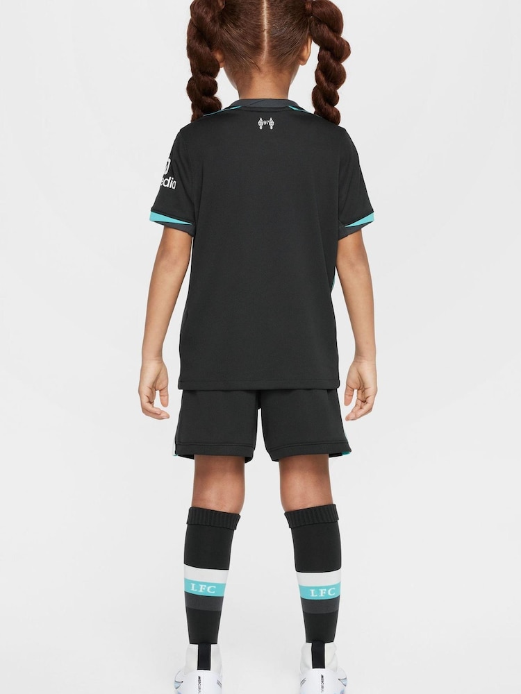 Nike Black Liverpool FC 24/25 Football Kit 3 Piece - Image 2 of 17