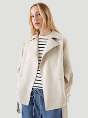 Kaldtvaer Stone Kristian Short Trench Coat - Image 3 of 5