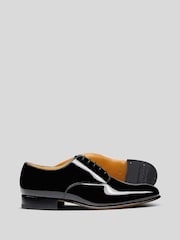 Charles Tyrwhitt Black Patent Oxford Shoes - Image 1 of 4