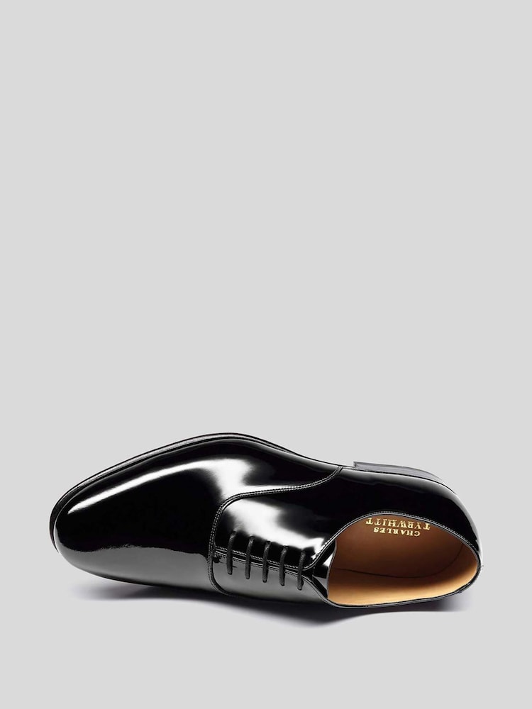 Charles Tyrwhitt Black Patent Oxford Shoes - Image 2 of 4 Charles Tyrwhitt Black Patent Oxford Shoes - Image 2 of 4