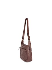 Sjokoladebrun - Pavers Crossbody-veske - Bilde 4 av 6