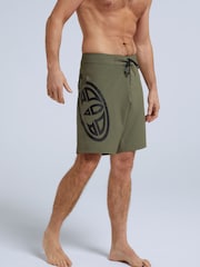 Animal Green Mens Recycled Brett Board Shorts - Image 1 of 4