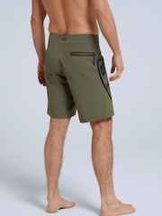 Animal Green Mens Recycled Brett Board Shorts - Image 2 of 4