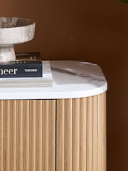 Birlea Oak Russo 3 Door Sideboard - Image 3 of 9