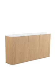 Birlea Oak Russo 3 Door Sideboard - Image 7 of 9