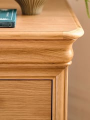 Willis & Gambier Oak Bordeuax Bedside Table - Image 2 of 7