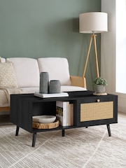 Birlea Black Croxley Coffee Table - Image 1 of 9