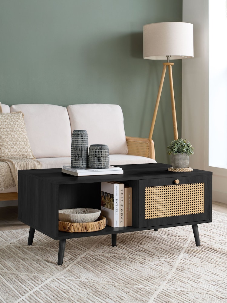 Birlea Black Croxley Coffee Table - Image 1 of 9 Birlea Black Croxley Coffee Table - Image 1 of 9