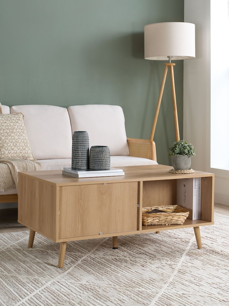 Birlea Oak Croxley Coffee Table - Image 2 of 9 Birlea Oak Croxley Coffee Table - Image 2 of 9