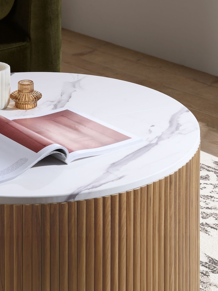 Birlea Oak Russo Storage Coffee Table - Image 2 of 8 Birlea Oak Russo Storage Coffee Table - Image 2 of 8
