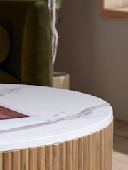 Birlea Oak Russo Storage Coffee Table - Image 5 of 8