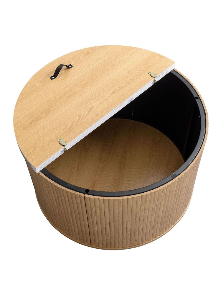 Birlea Oak Russo Storage Coffee Table - Image 8 of 8 Birlea Oak Russo Storage Coffee Table - Image 8 of 8