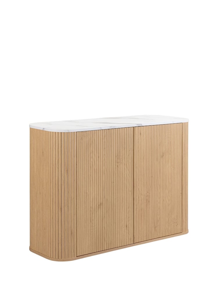 Birlea Oak Russo 2 Door Sideboard - Image 7 of 7 Birlea Oak Russo 2 Door Sideboard - Image 7 of 7
