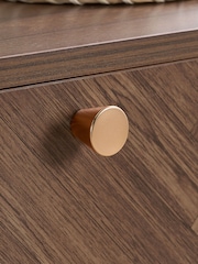 Birlea Walnut Herringford 1 Drawer Coffee Table - Image 6 of 10