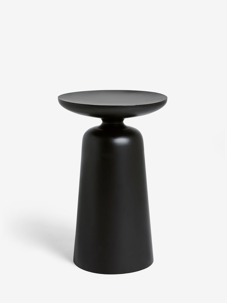 French Connection Black Metal Thaki Side Table - Image 1 of 4