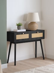 Birlea Black Croxley Console Table - Image 1 of 5