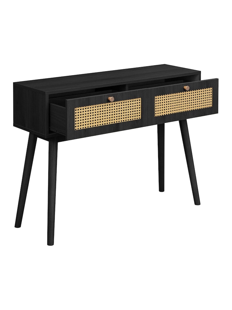 Birlea Black Croxley Console Table - Image 5 of 5 Birlea Black Croxley Console Table - Image 5 of 5
