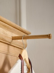Willis & Gambier Oak Bordeaux 2 Door Wardrobe - Image 9 of 12