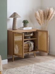 Birlea Oak Croxley 2 Door Sideboard - Image 2 of 8