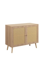 Birlea Oak Croxley 2 Door Sideboard - Image 6 of 8