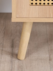 Birlea Oak Croxley 2 Door 3 Drawer Sideboard - Image 10 of 12