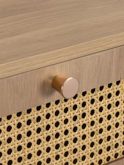 Birlea Oak Croxley 2 Door 3 Drawer Sideboard - Image 8 of 12