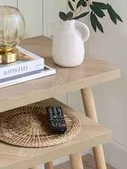 Birlea Oak Herringford Nest of Table - Image 2 of 5