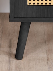 Birlea Black Croxley 2 Door 3 Drawer Sideboard - Image 10 of 12