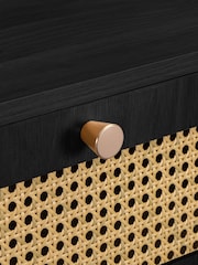 Birlea Black Croxley 2 Door 3 Drawer Sideboard - Image 8 of 12