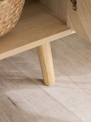 Birlea Oak Herringford 2 Door Sideboard - Image 5 of 8