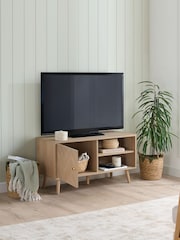 Birlea Oak Herringford Small TV Unit - Image 2 of 9