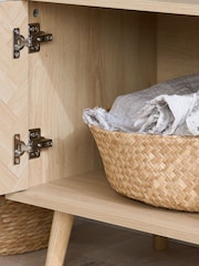 Birlea Oak Herringford Small TV Unit - Image 3 of 9