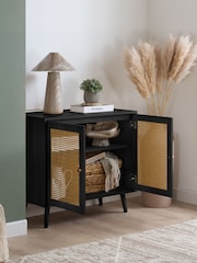 Birlea Black Croxley 2 Door Sideboard - Image 2 of 8