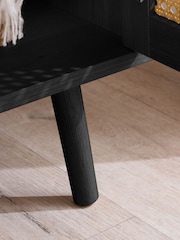 Birlea Black Croxley 2 Door Sideboard - Image 5 of 8