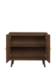 Birlea Walnut Herringford 2 Door Sideboard - Image 8 of 8