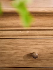 Willis & Gambier Oak Bordeaux Tall 7 Drawer Chest - Image 3 of 12