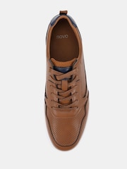 Novo Brown Nelson Lace Up Trainers - Image 5 of 6